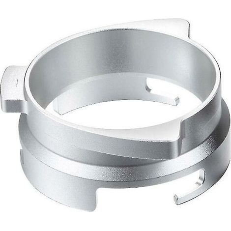 Kaffeemaschinenzubehör, 54 mm drehbarer Aluminium-Kaffeepulver-Dosierring A (1/4)