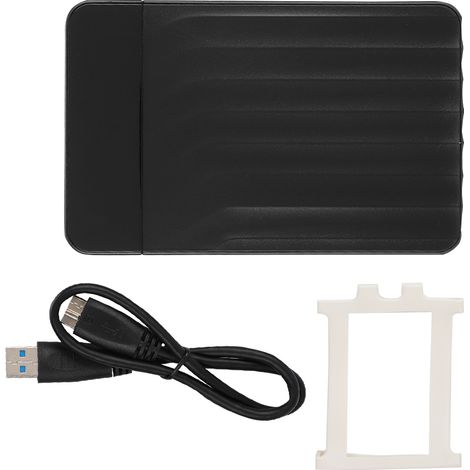 Boîtier Externe USB 3.0 5Gbps pour Disque Dur 2.5" SATA/SSD, Compatible MAC Windows Linux (1/5)