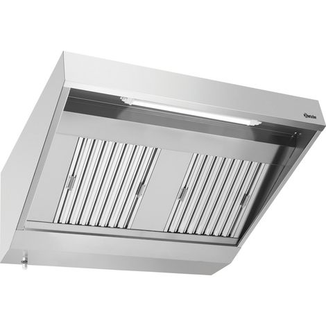 Hotte murale série 900 -  longueur 1300 mm - Bartscher (1/4)