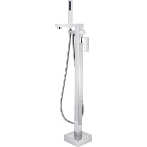 Grifo para bañera de pie cromado Besco varium (1/4)