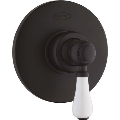 Miscelatore incasso doccia Tosca Yo in ottone nero opaco di (1/2)