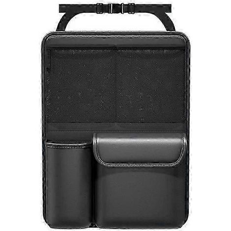 Sac de rangement en cuir pour coffre de voiture, outils pliables pour dossier de siège auto (1/5)