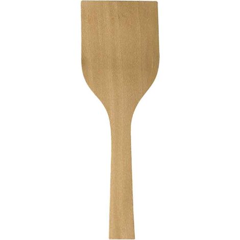 4 Spatule En Bois Pour Hamburgers 30cm