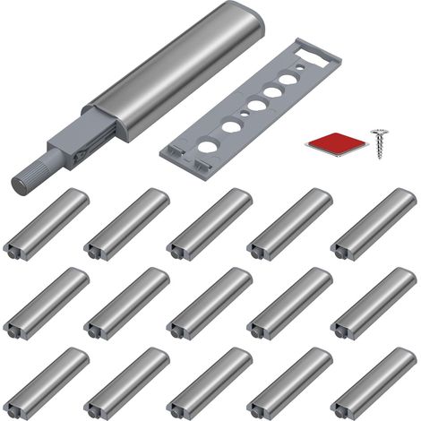 Push-to-Open-Türöffner, 16er-Pack, für Türen, Möbel, Schubladen, Magnetverschlüsse
