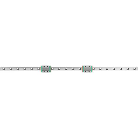 Longueur du rail de guidage standard LML9B : 400 mm (1/5)