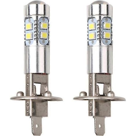 H1 LED-Scheinwerferlampen, Xenonweiß, Canbus, ohne Filz, 6500K, für PKW (Abblend-/Fernlicht) - AquaForge