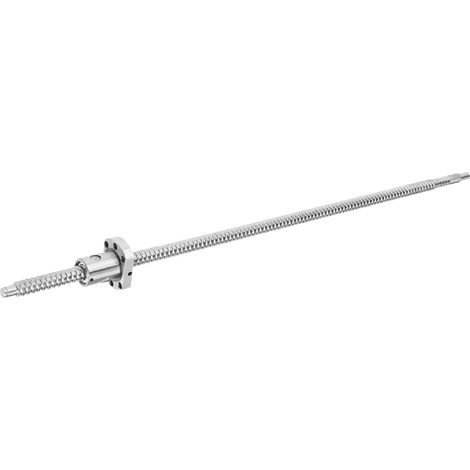 SFU1204 500 mm Kugelgewindetrieb mit Kugelmutter und Spielausgleich, ohne Seitenstützen (1/5)