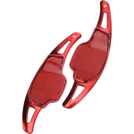 2 Schaltwippenverlängerungen für das Lenkrad, rotes ABS, kompatibel mit XT5 und CT6 (1/5)