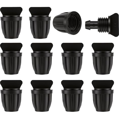 10 x 8 x 12 mm Drip Irrigation Hose End Plugs for Direct Irrigation Accessories for Micro Irrigation Garden Accessories (1/5)