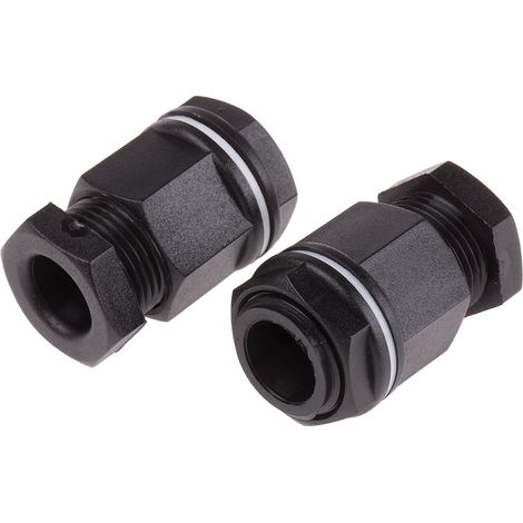 Presse-étoupe M20 en Plastique pour câble de 8mm à 13mm, avec contre-écrous, IP55 ( Prix pour Paquet de 100 )