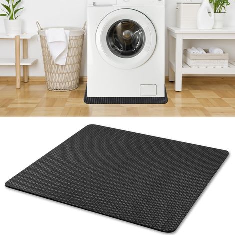 Tapis antivibration pour machine à laver 60×60 cm, sous-couche antidérapante et imperméable des deux côtés pour machine à laver, sèche-linge et réfrigérateur – Tapis antidérapant de protection de sol (1/5)