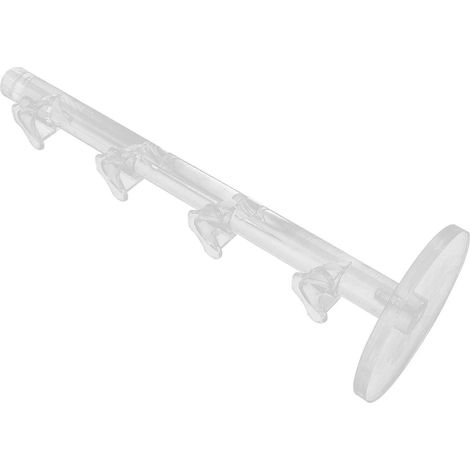Présentoir à lunettes 5 pièces pour la présentation de plusieurs paires de lunettes, idéal pour les commerces de détail. Forme rectangulaire, en acrylique, design élégant. (1/5)
