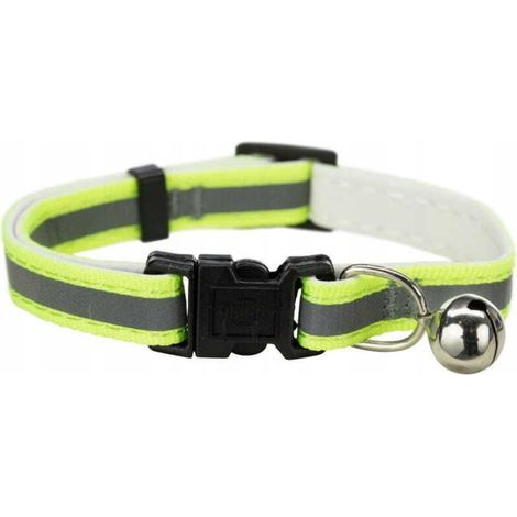 Collier chaton réfléchissant en nylon, couleur aléatoire – (1/5)