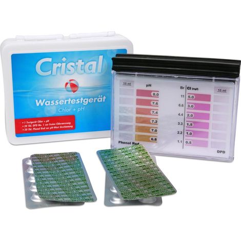 Wassertestgerät Chlor/ pH (1/5)
