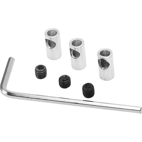 Adaptateur réducteur de pignon d'arbre moteur 3,175 mm à 5 mm pour conversion de pignons de moteur RC 3650, 550 et 540 (1/5)