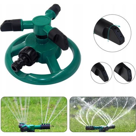 IRRIGATORE PER ERBA DA GIARDINO ROTANTE A TRE BRACCI AUTOMATICO (1/5)