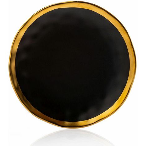 Lissa Schwarzgoldplatte 20 cm (1/5)