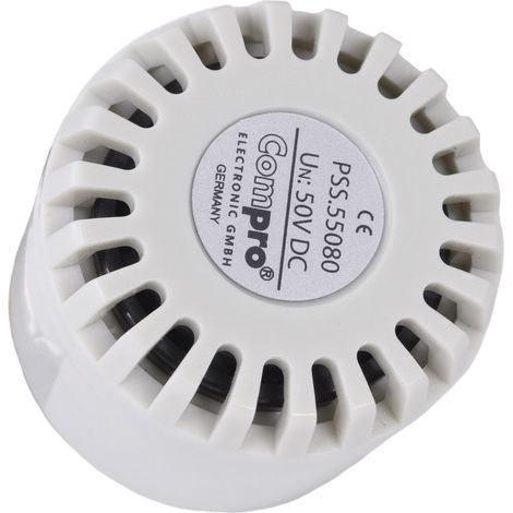 ComPro Signalsirene  PSS.55.030.W PSS.55.030  Einzelton 12 V/DC 110 dB