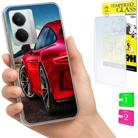 Custodia per Realme 14 5G / 14T 5G con cover fotografica e vetro temperato 9H. (1/5)
