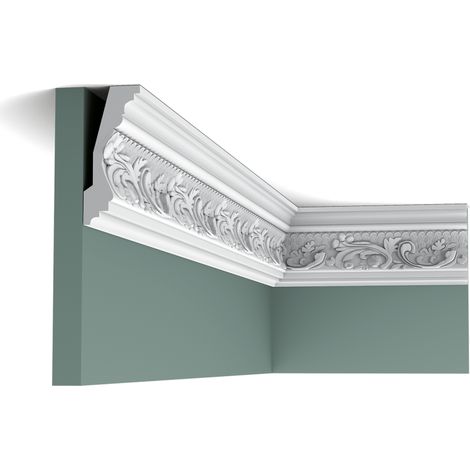 Orac Decor C201 LUXXUS Cornisa Moldura Perfil de estuco Elemento decorativo para pared y techo 2 m (1/4)