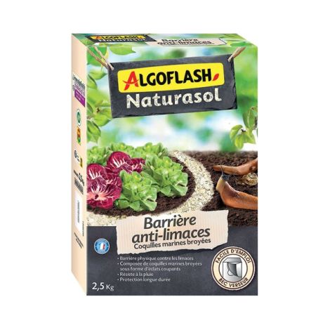Algoflash Bioslug25a barrera antibabosas natural 2,7 kg