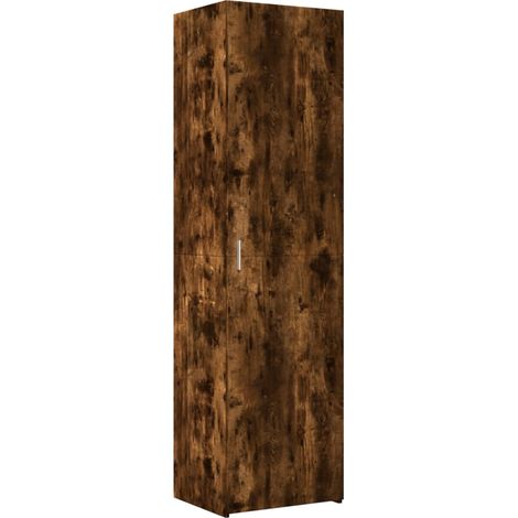 Credenza cassettiera mobile contenitore organizer cucina soggiorno salotto alto 50 x 425 x 185 cm legno ingegnerizzato marrone 020033367