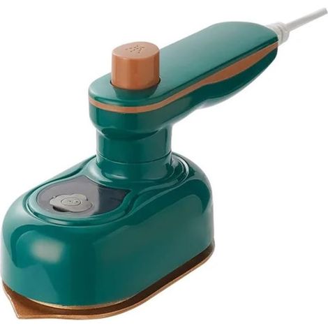Fer à repasser de voyage Mini Machine À Repasser Suspendue Pour La Maison, Fer Vapeur Portatif Pour Magasin De Vêtements Et Pratique Fer à repasser vapeur(Green)