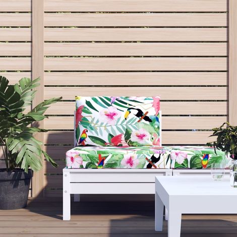 Lot de 2 Coussins de palette  Coussin Déco confort  multicolore tissu Oxford 18187 (1/5)