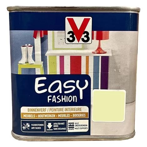 V33 Peinture Easy Fashion Citronnelle Satin 0,5 L (1/3)