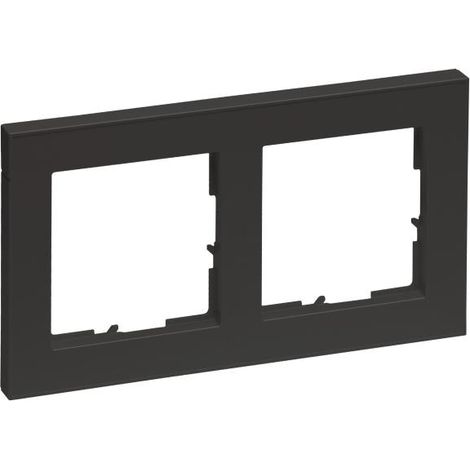 Plaque de finition Legrand seano thermoplast anthracite