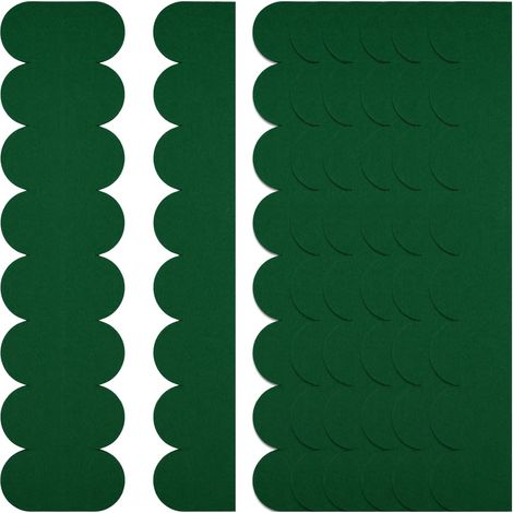 32 Pièces Bardeau Bitume Toiture Mini Bardeaux de Toit Auto-Adhésifs(30x5cm & 30x11cm) Bardeau Toit Imperméabilité pour Nichoir Abri de Jardin Hôtel à Insectes Clapier Cabane D'arbre (Vert) (1/5)