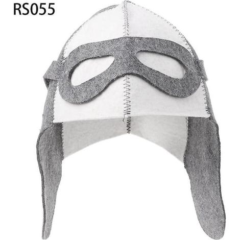 Chapeau de sauna en feutre de laine, isolant thermique, chapeau russe de banya pour bain public, protection de la tête (1/5)