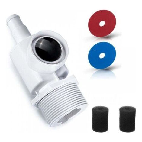 ALLIANDISConnecteur 9-100-9001, kit de remplacement pour nettoyeur de piscine, compatible avec Polaris 380, 280, 180, avec deux éponges (1/4)