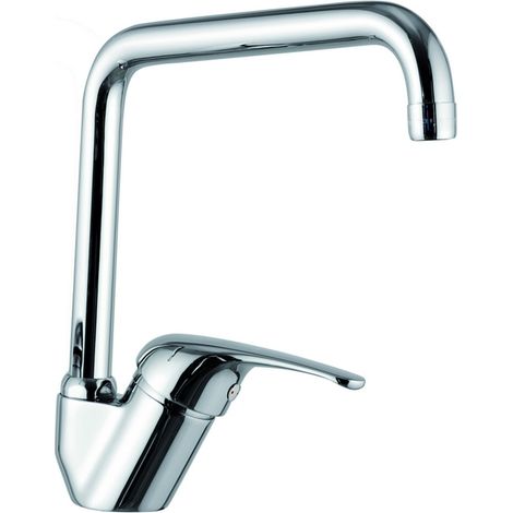 Rubinetto Miscelatore Monocomando Lavello Linea Epic Maria Cromo (1/3)