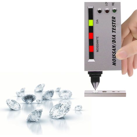 Testeur de Diamant LCD avec Détecteur de Dureté pour Moissanite, Outil de Test Bijoutier à Indicateur LED (1/5)