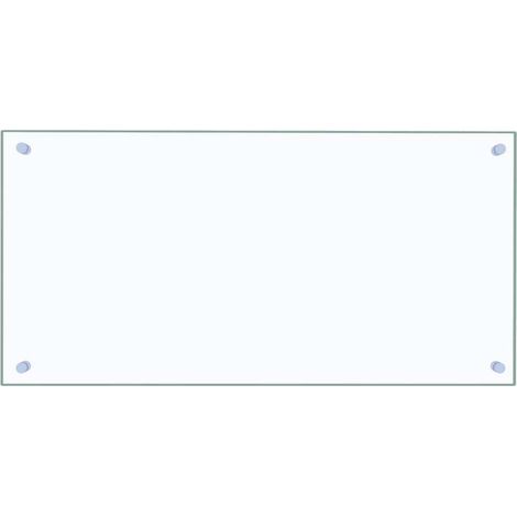 vidaXL Küchenrückwand Transparent 80x40 cm Einscheibensicherheitsglas
