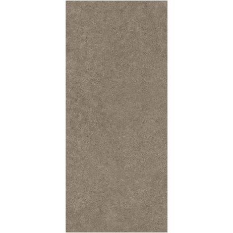 Carrelage effet Pierre Calcaire Gris Taupe 278x120x0,6 cm Mat Domella - Mur intérieur (vendu par carton de 3,336 m²) - RO'MA CARRELAGE