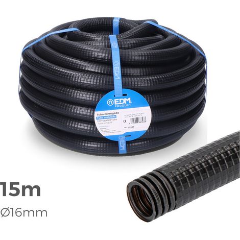 Gaine Prefilee Ferroplast Pour Installation Exterieure 16mm Ce M-25 15m Edm (1/3)