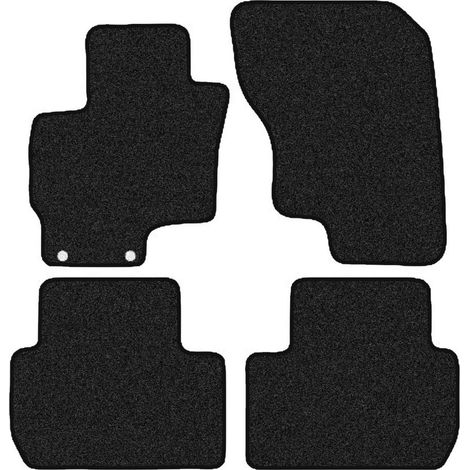 Alfombrillas de terciopelo para Mitsubishi Outlander III PHEV SUV (2012-) antracita (1/5)
