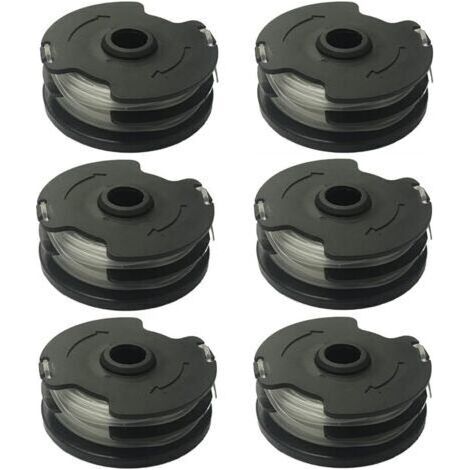 Bobine de fil pour Parkside PRTA 20-Li A1 / B2 / C3 Bobines de Fil de Rechange pour débroussailleuse sans fil LIDL Parkside PRTA 20-Li A1 / B2 / C3, PRT 300 A1, PRT 550 A1 / A3 (6pcs) (1/5)