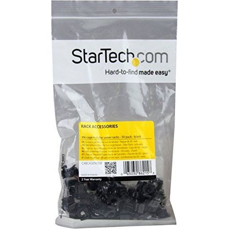 Écrous Cage startech acero tratado 50 unidades (1/2)
