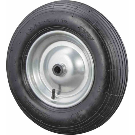 Ersatz Rad 400 x 100/ 20 x 75 mm für Schubkarre (1/4)