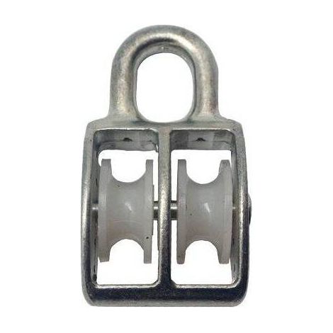 5,0 x PULEGGIA NYLON DOPPIA SELF