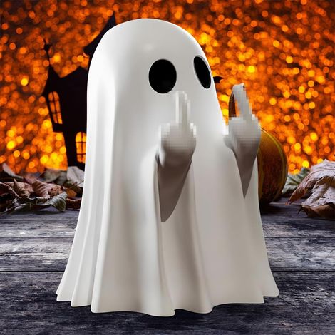 Cute Ghost Statue, Ghost Figure, Halloween Statues Halloween Decoration Funny Ghost Halloween Table Decorations Halloween Decorations Indoor Halloween Decoration (1/5)