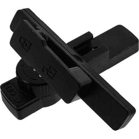 Cadenas à combinaison Angoily pour armoire, en alliage de zinc noir (1/5)
