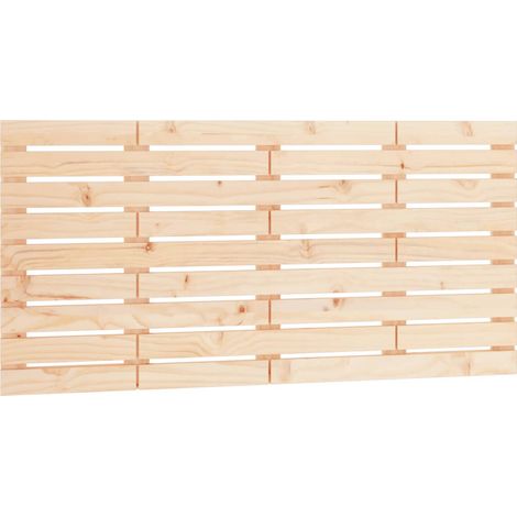 Maison Exclusive - Testiera da Parete 156x3x63 cm in Legno Massello di Pino