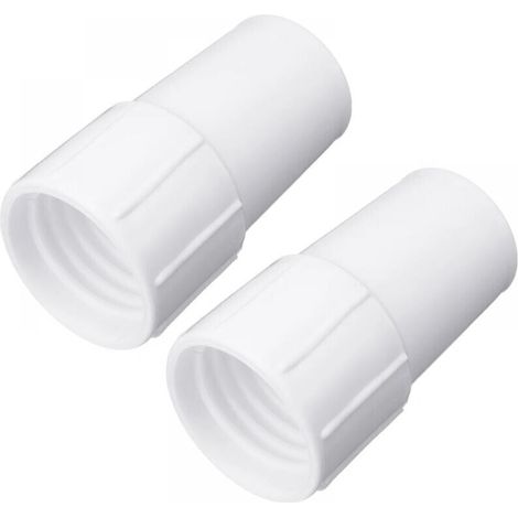 Pool-Saugschlauch-Muffenanschlussadapter Passend für Saugschlauch-Reinigungszubehör 1,5 Zoll 2 Stück FLITI (1/4)
