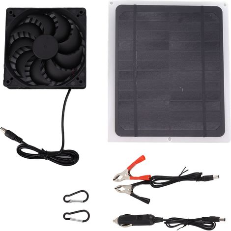 Kit Solaire Portable 5,5W Monocristallin Haute Efficacité pour Camping et Voiture (1/5)