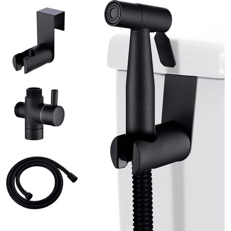 Kit de Spray salle de bain pour toilettes, en acide noxydable, fixe WC fresques, purificateur à main, personnel de santé nelle/salle de bain (1/5)