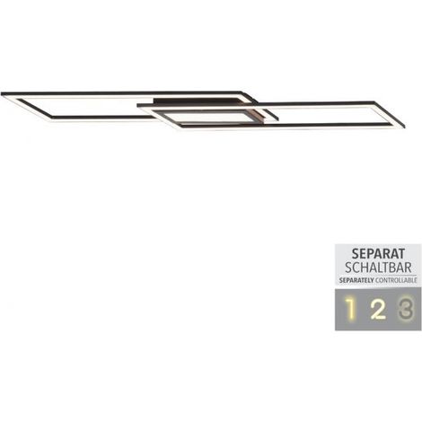 Plafoniera lineare Asmin LED 45W 100cm nera Leuchten Direkt (1/5)